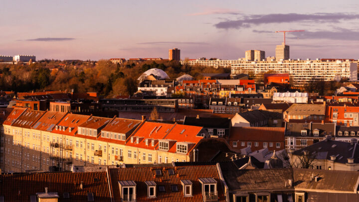Copenhagen, where Darize's headquarter is located, seen from above