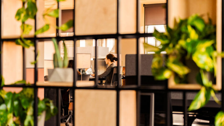 Woman working on an IT due diligence report